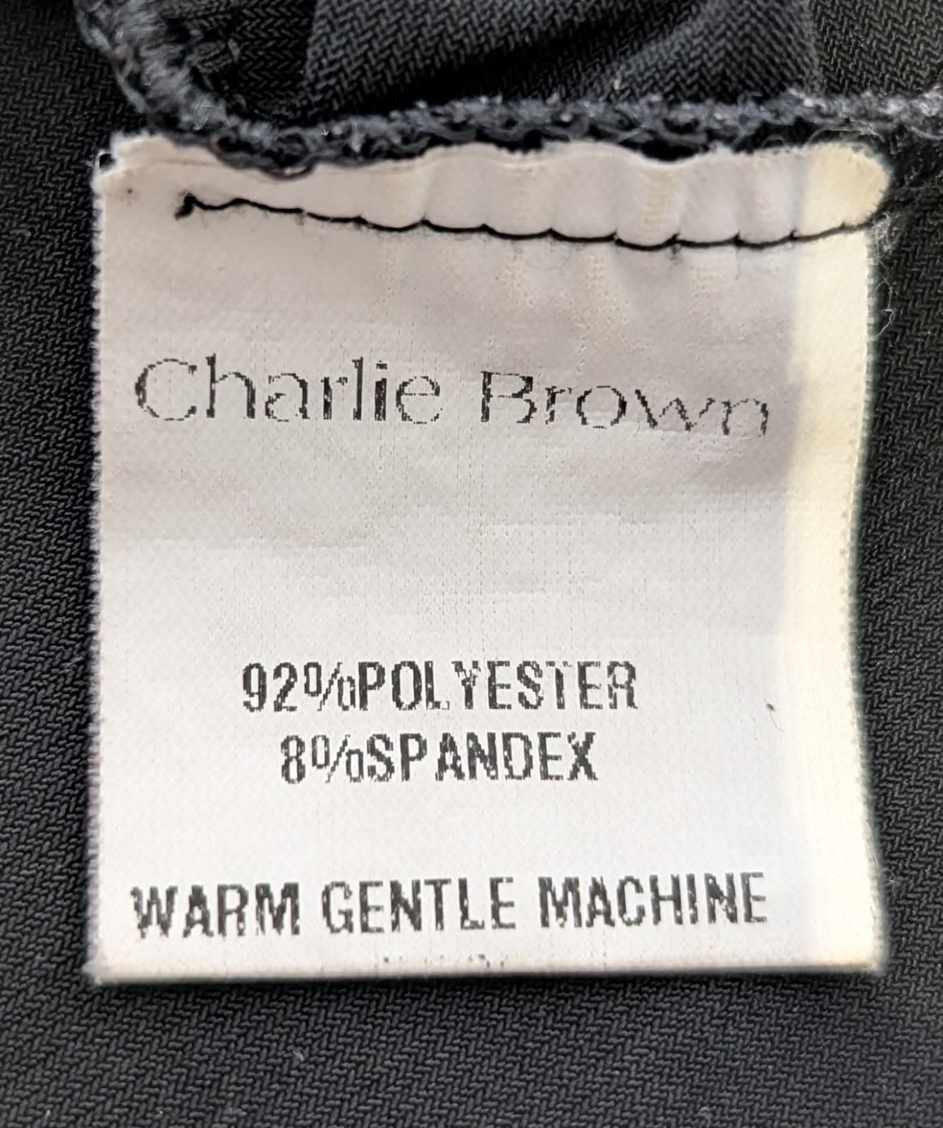 Charlie Brown Black Dress - Heart Cutout Detail Women's Size 14 — photo 7 of 10