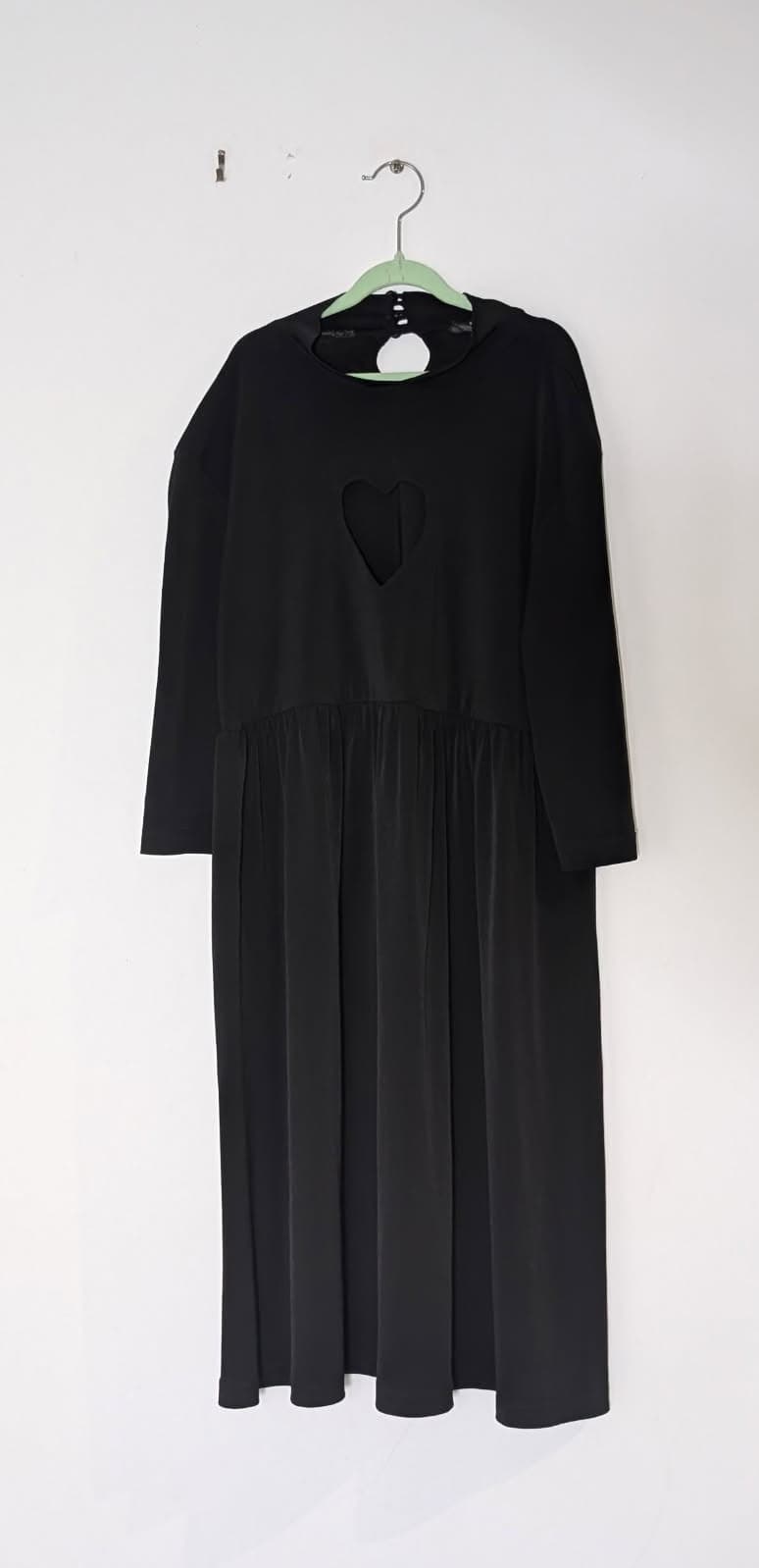 Charlie Brown Black Dress - Heart Cutout Detail Women's Size 14 — photo 2 of 10
