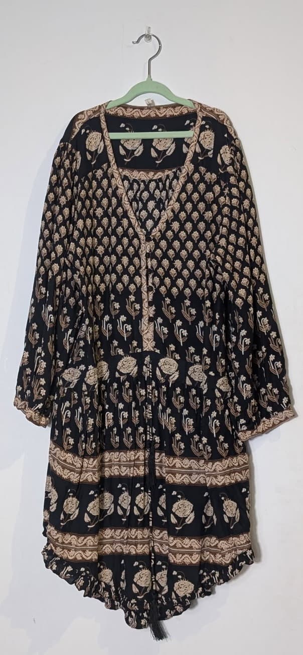 Spell & The Gypsy Collective Floral Print Dress - Black Size L — photo 1 of 4