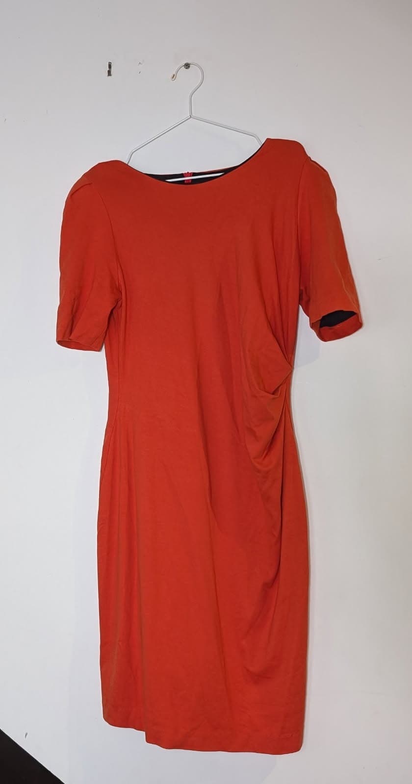 Carla Zampatti Orange Midi Dress - Size 16 — photo 1 of 5