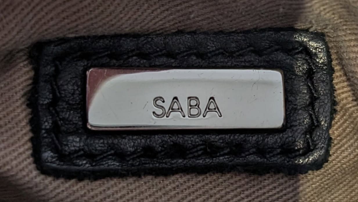 Saba Black Leather Crossbody Bag — photo 7 of 10