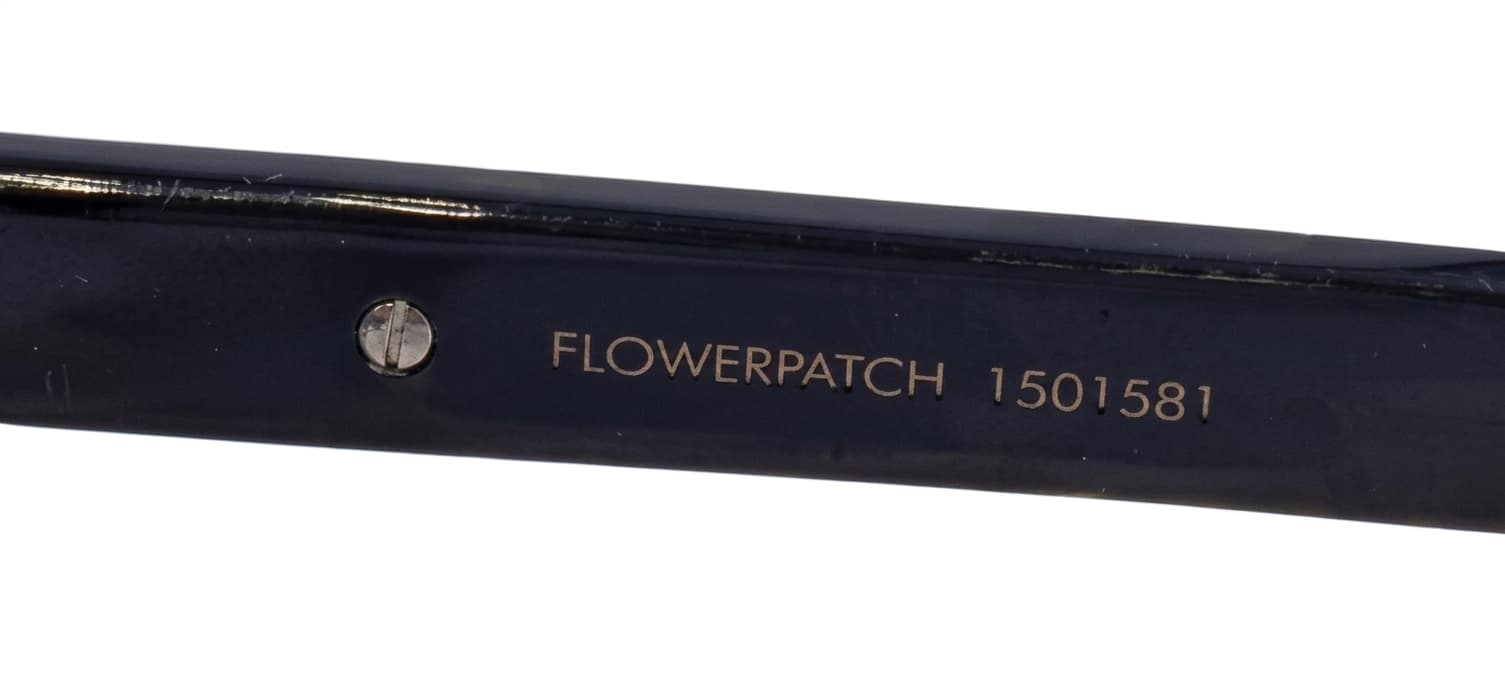 Karen Walker Flowerpatch Sunglasses - Black and Olive Two-Tone — photo 5 of 6