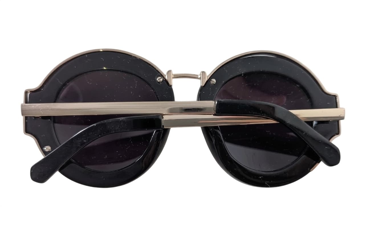 Karen Walker Maze 1502 Sunglasses - Black and Gold — photo 2 of 4