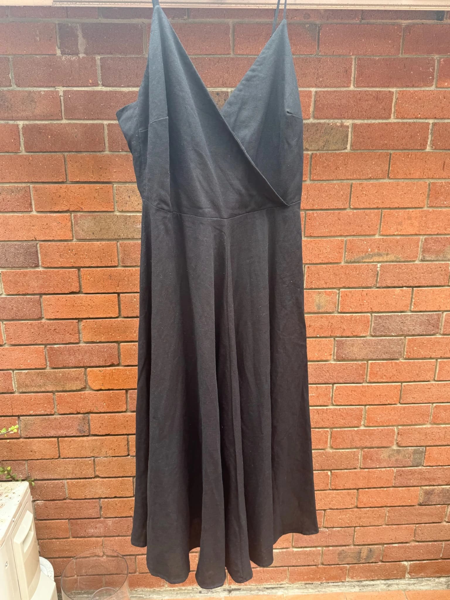 ATMOS & HERE Paige Tie Back Midi Dress Black Size 20 (Copy) (Copy) — photo 2 of 13