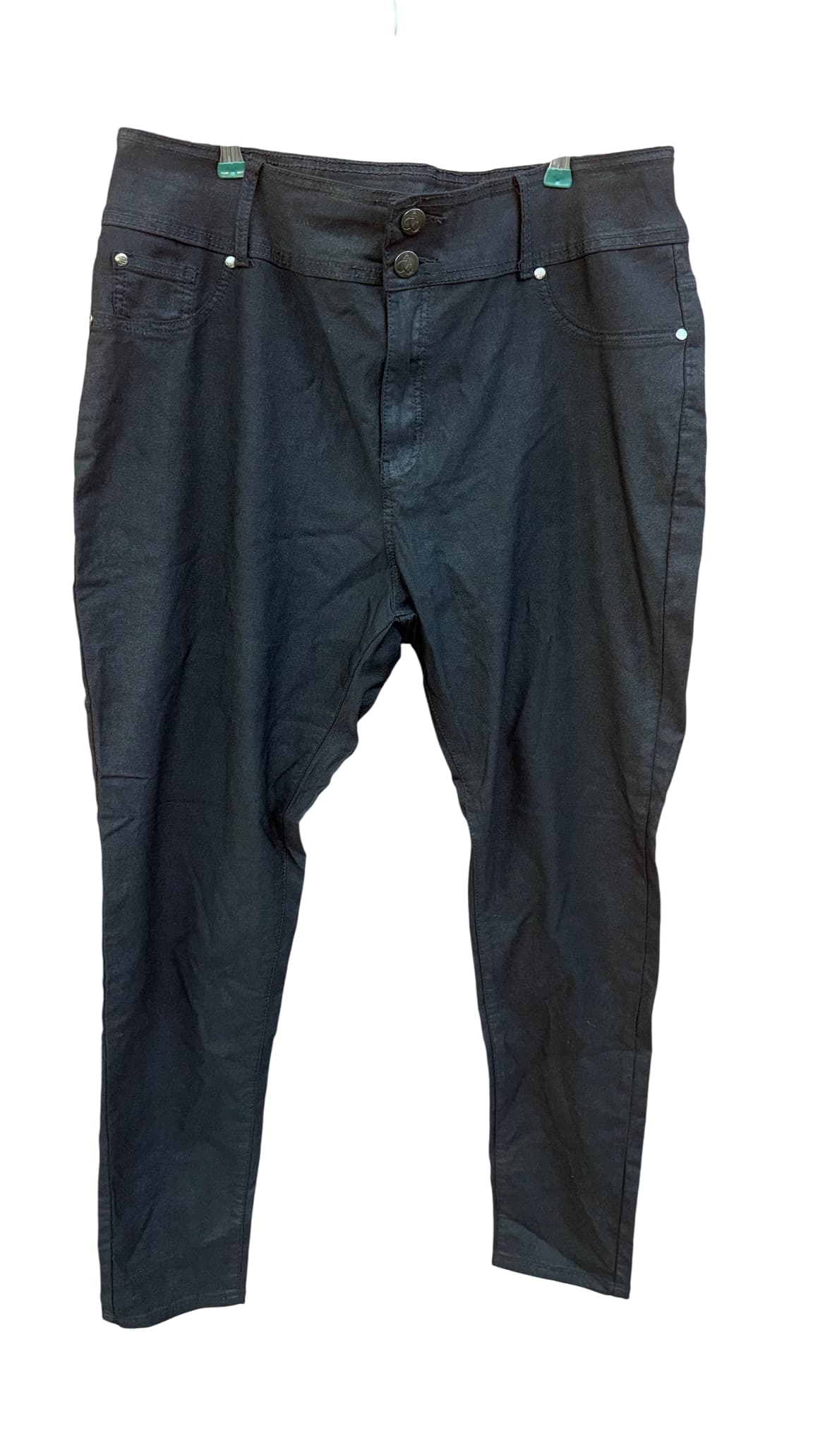 City Chic Women's High-Waisted Stretch Pants Black Size 22 — photo 1 of 15