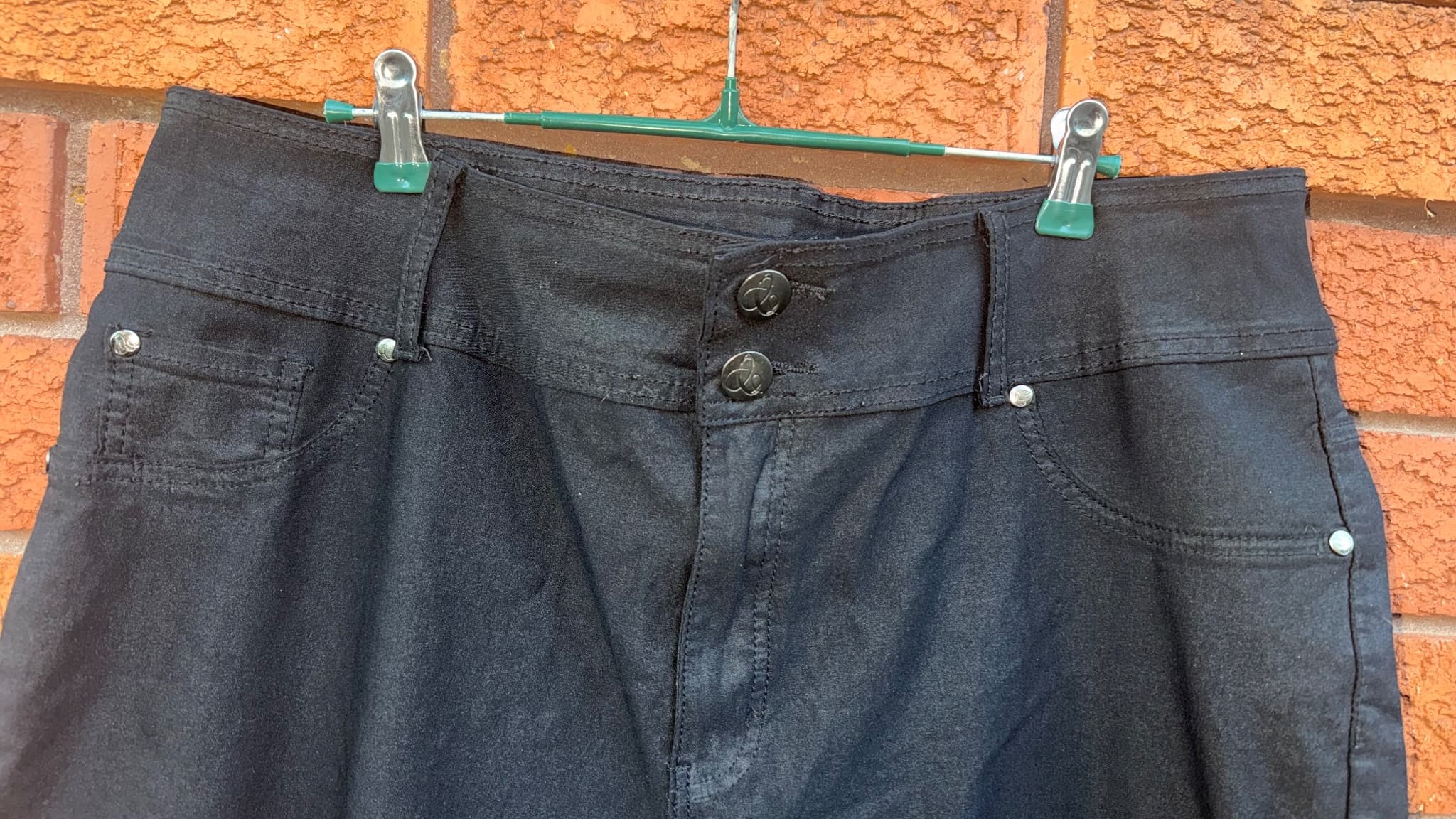 City Chic Women's High-Waisted Stretch Pants Black Size 22 — photo 3 of 15