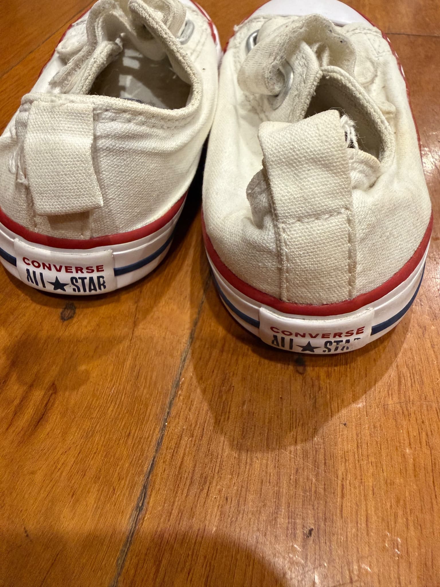 Converse Chuck Taylor All Star Kids White Canvas Velcro Sneakers US 7 — photo 2 of 11