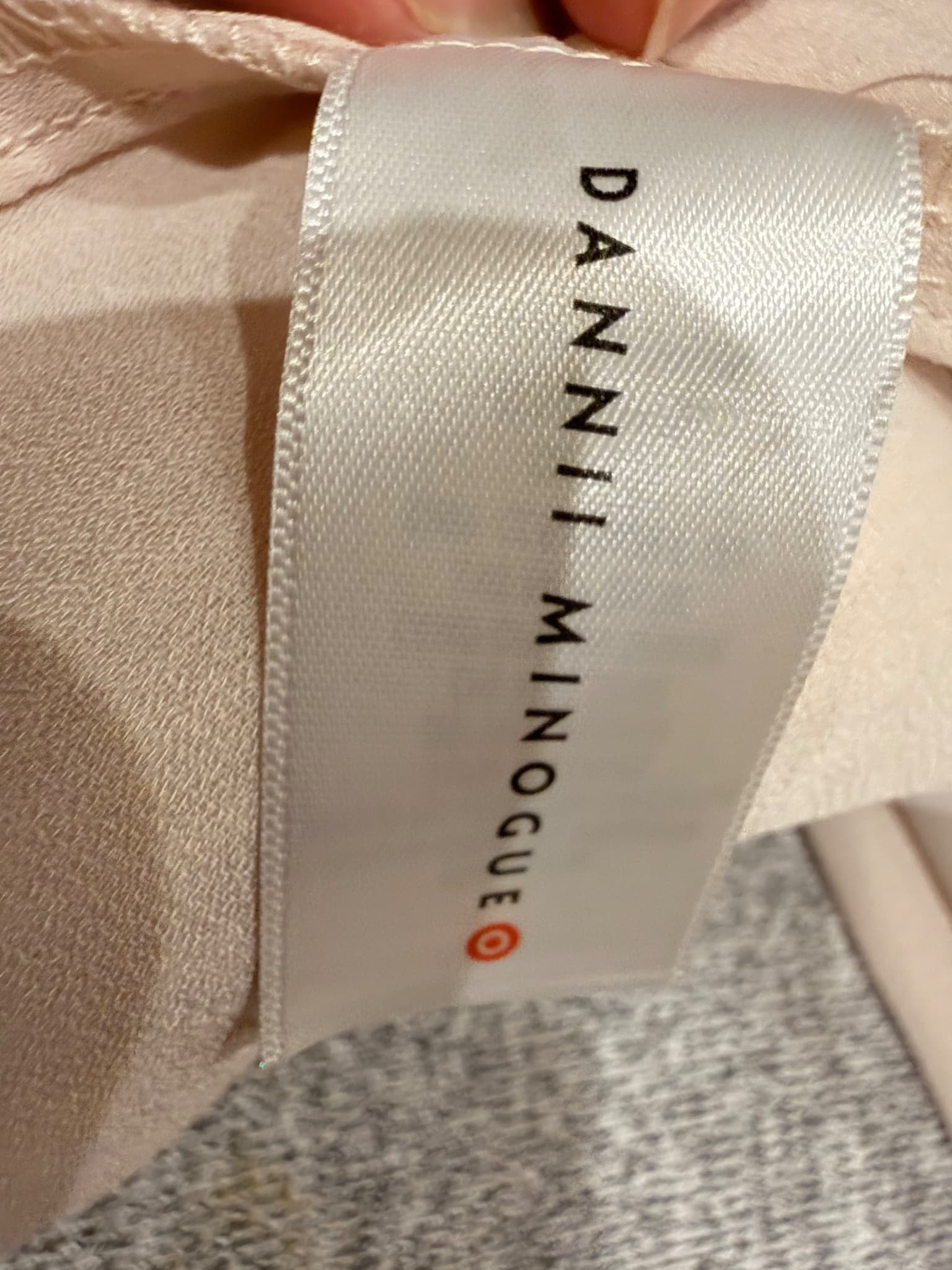 Dannii Minogue Satin Stripe Pleated Peplum Blouse Cream Size M — photo 10 of 11