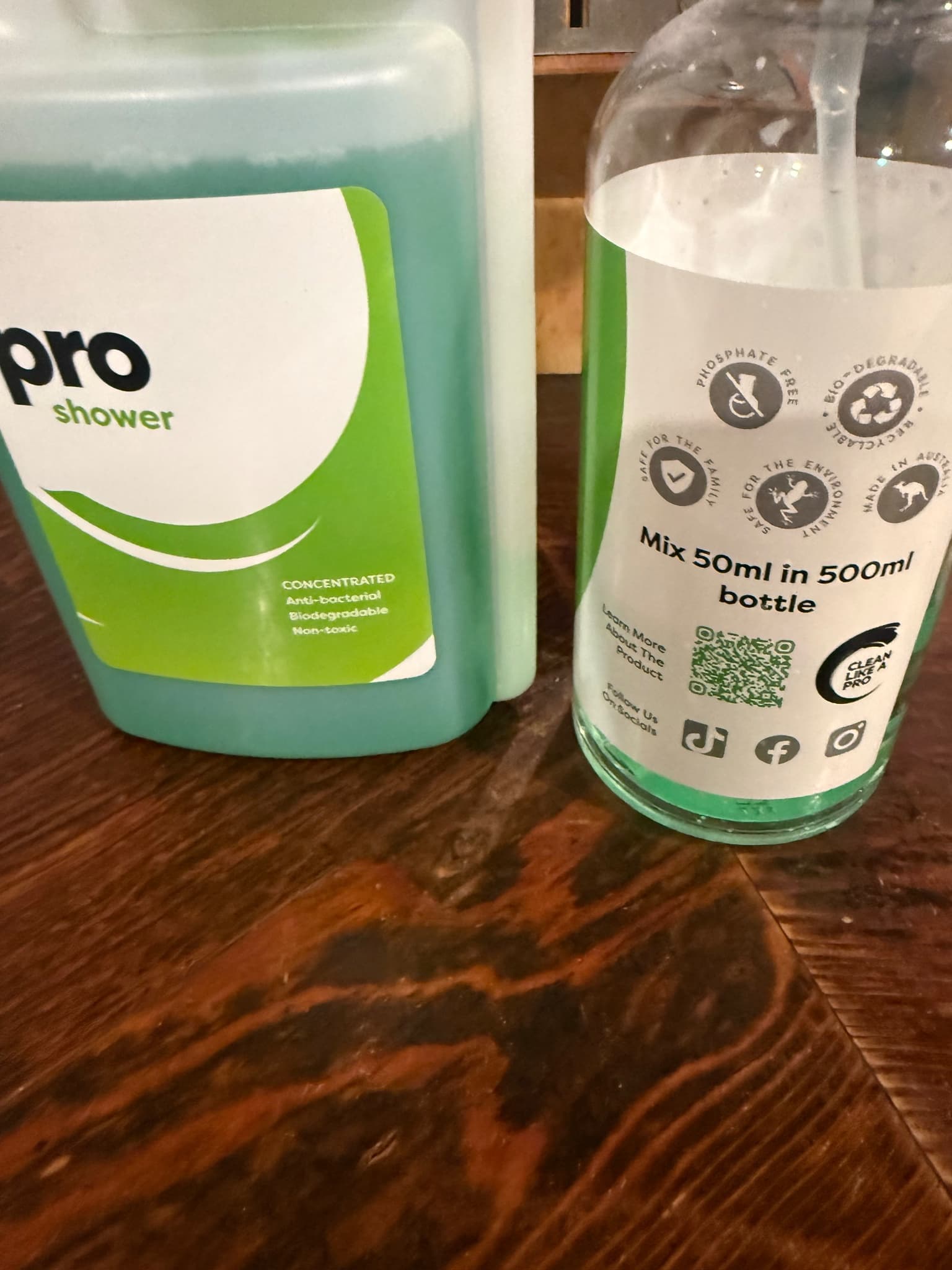 Pro Shower Concentrated Cleaning Solution Bathroom & Glass Cleaner — photo 3 of 4