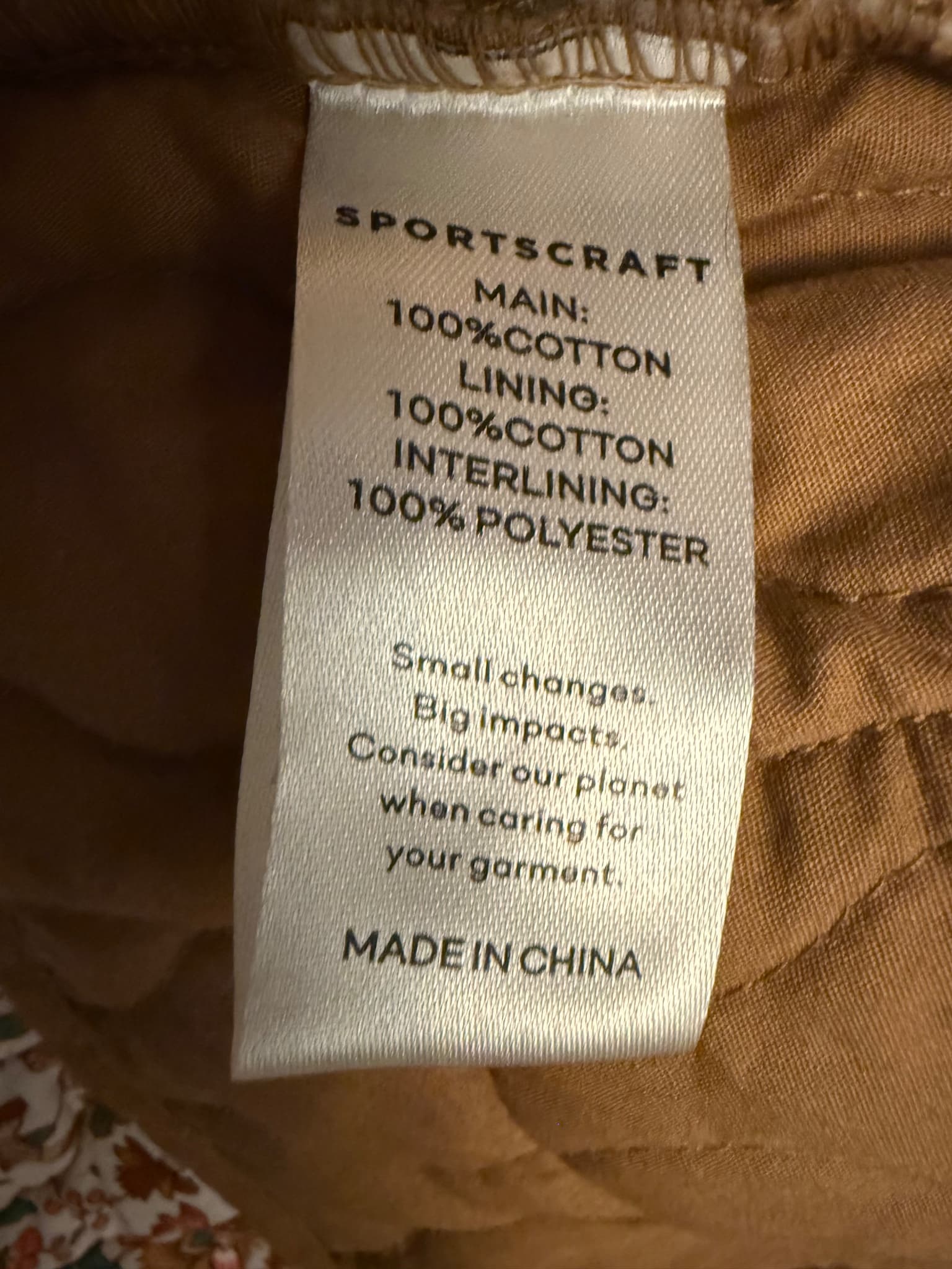 Sportscraft Quilted Jacket Liberty Fabric Floral Size 2 — photo 7 of 14