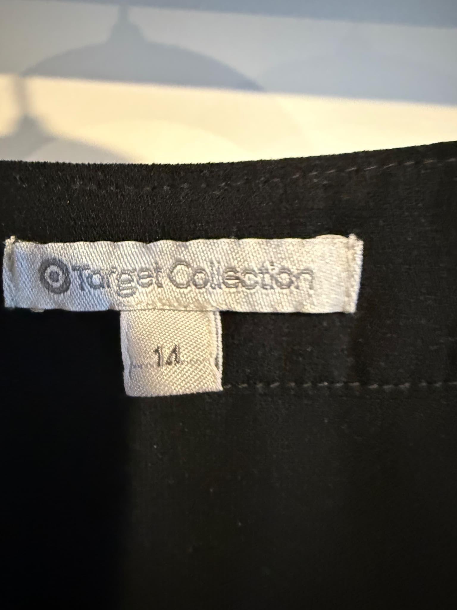 Target Collection Sleeveless V-Neck Blouse Black Size 14 — photo 2 of 10
