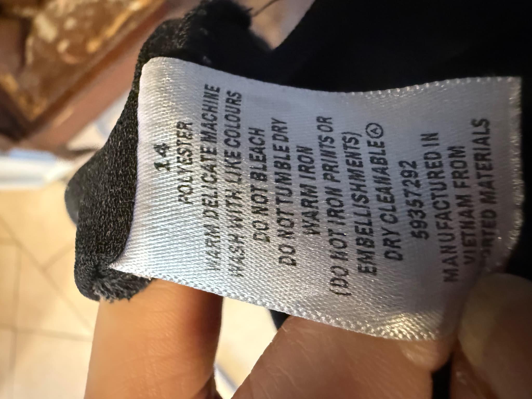 Target Collection Sleeveless V-Neck Blouse Black Size 14 — photo 7 of 10