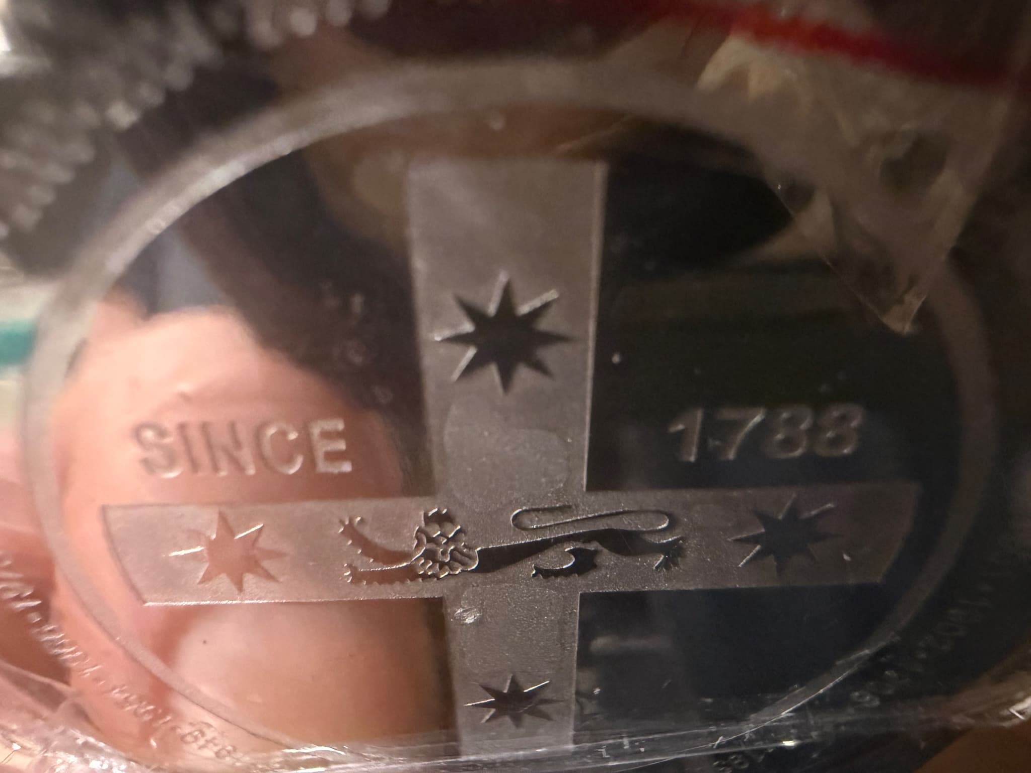 Two-Tone Chronograph Style Watch Blue Dial — photo 2 of 11