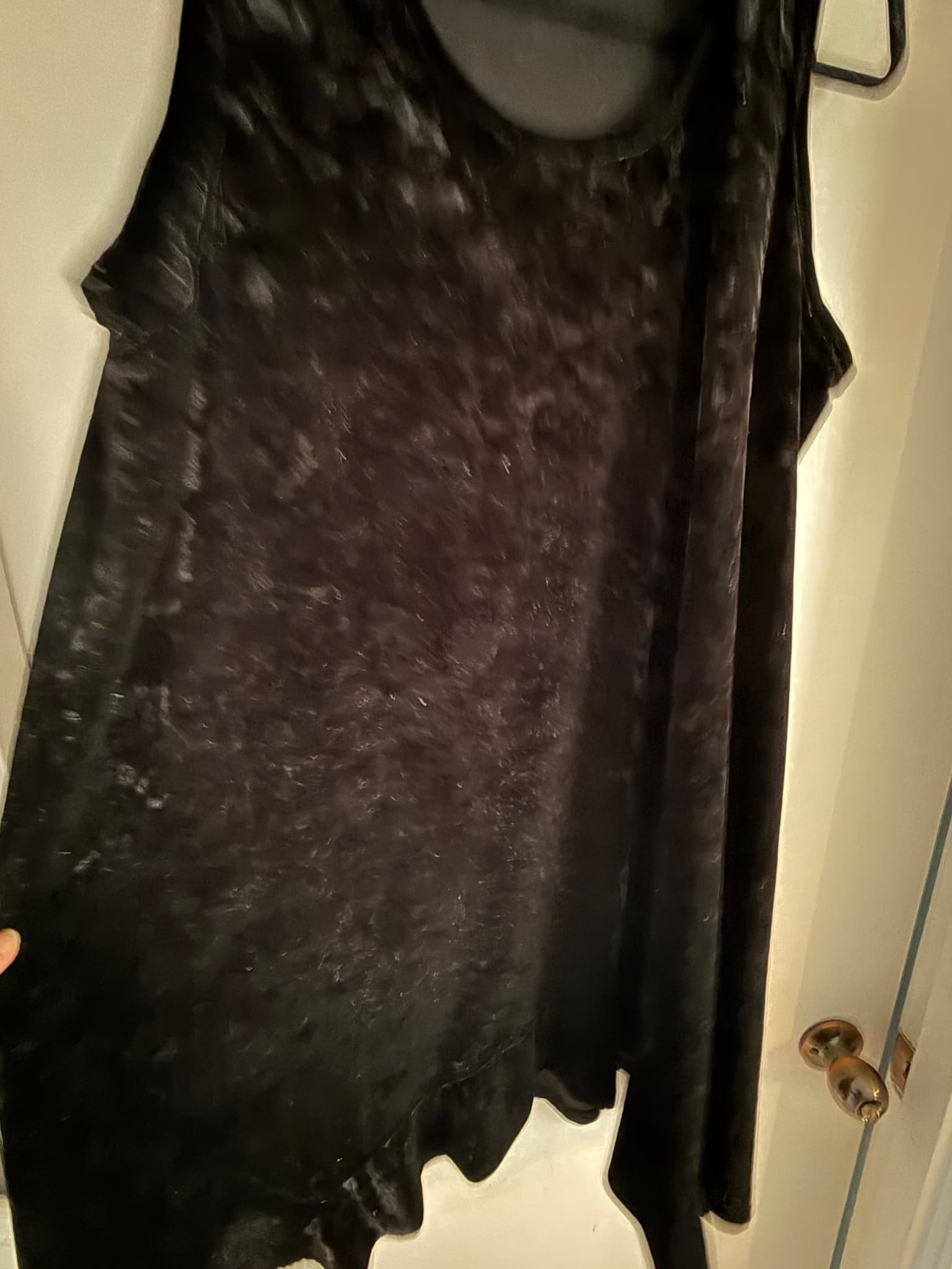Von Troska Sleeveless Asymmetrical Hem Dress Black XL — photo 3 of 8
