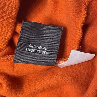 Vintage 90s Oakley Software Mock Neck Sweatshirt Orange XL — photo 3 of 6
