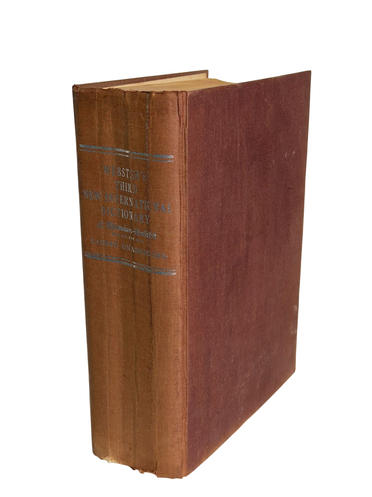 1969 Webster's Third New International Dictionary - Unabridged Hardcover — photo 1 of 9
