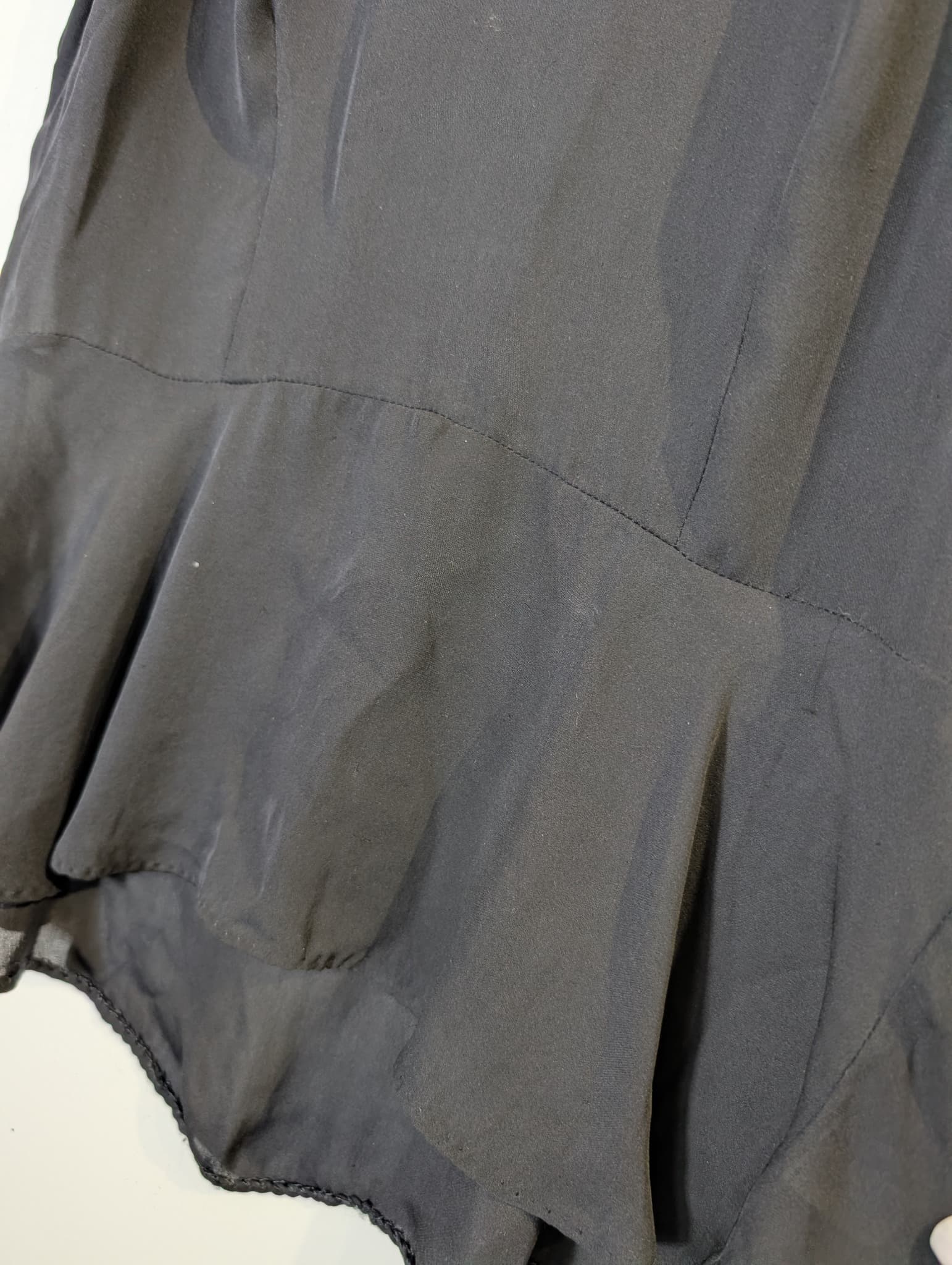 A.L.C. Sleeveless Peplum Top Black Size 4 — photo 2 of 7