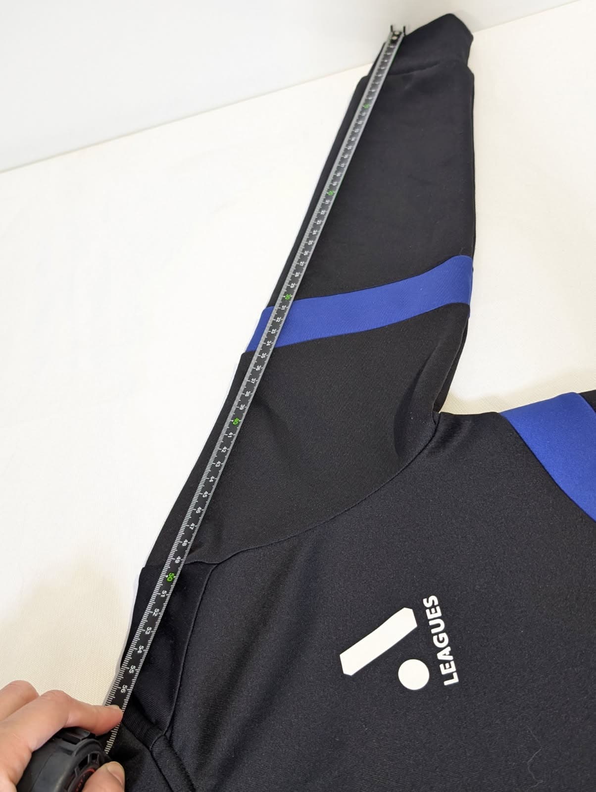 A-Leagues Official Track Jacket - Black & Blue Full Zip — photo 3 of 6