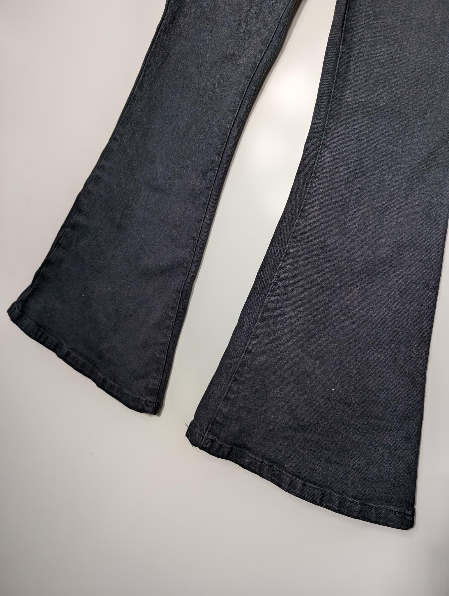 Abrand Double Oh Flare Jeans Dark Grey Women's Size 7/25 — photo 2 of 19