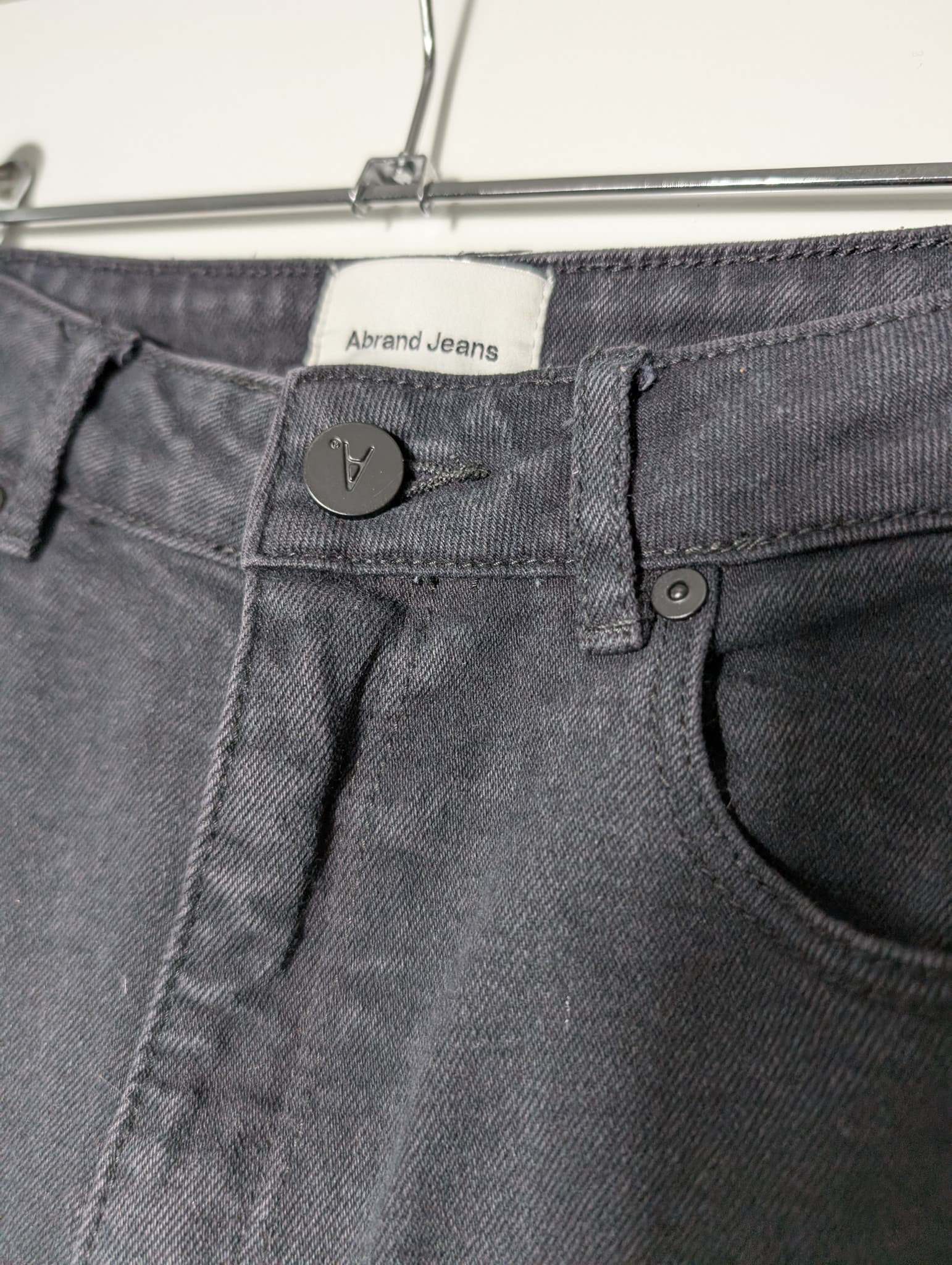 Abrand Double Oh Flare Jeans Dark Grey Women's Size 7/25 — photo 3 of 19
