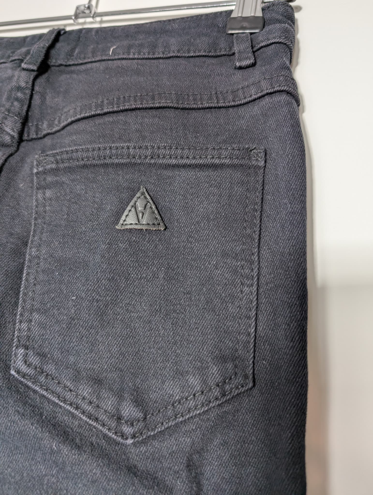 Abrand Double Oh Flare Jeans Dark Grey Women's Size 7/25 — photo 6 of 19