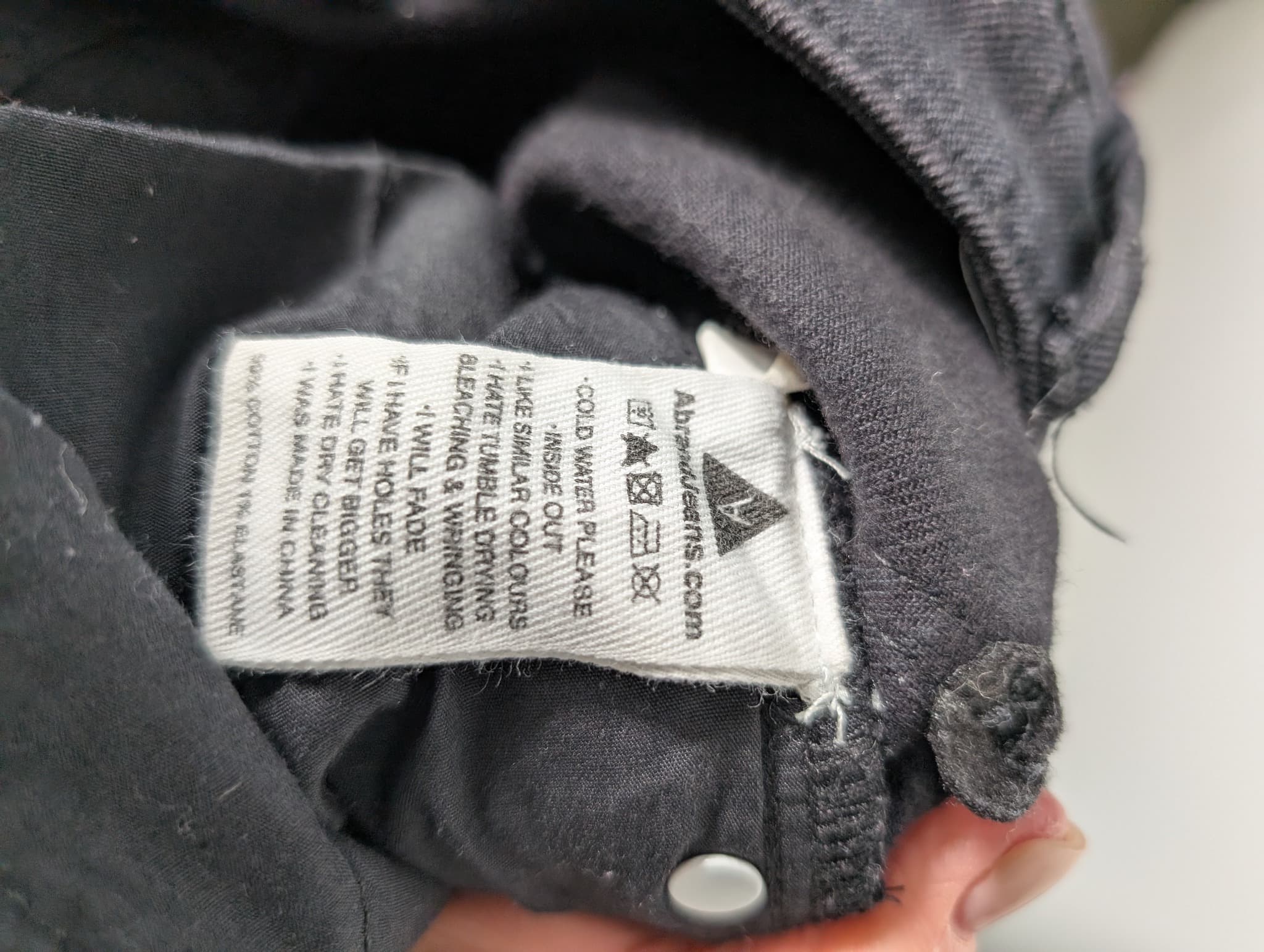 Abrand Double Oh Flare Jeans Dark Grey Women's Size 7/25 — photo 9 of 19