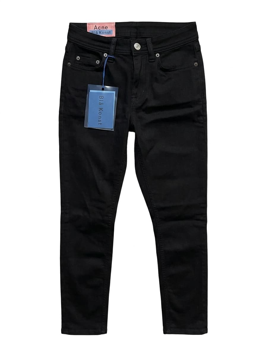 Acne Studios Blå Konst Climb Stay Black Denim Jeans Size 30D176-155 — photo 1 of 9