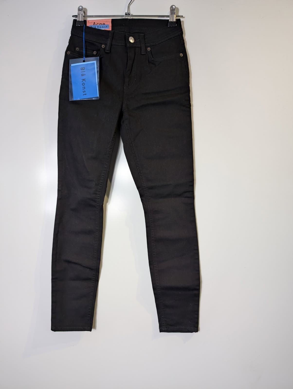 Acne Studios Blå Konst Climb Stay Black Denim Jeans Size 30D176-155 — photo 5 of 9