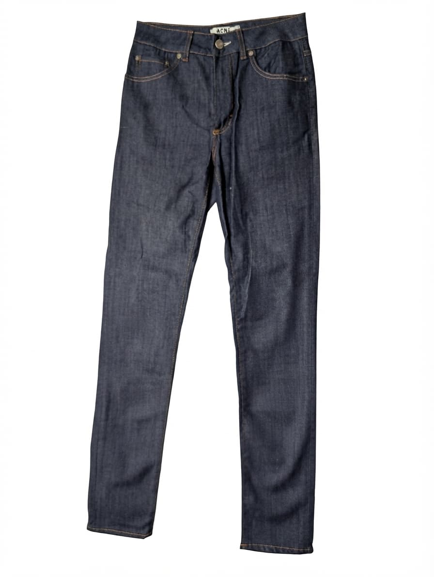 Acne Studios Needle Raw Denim Jeans Dark Indigo 27/32 — photo 1 of 7