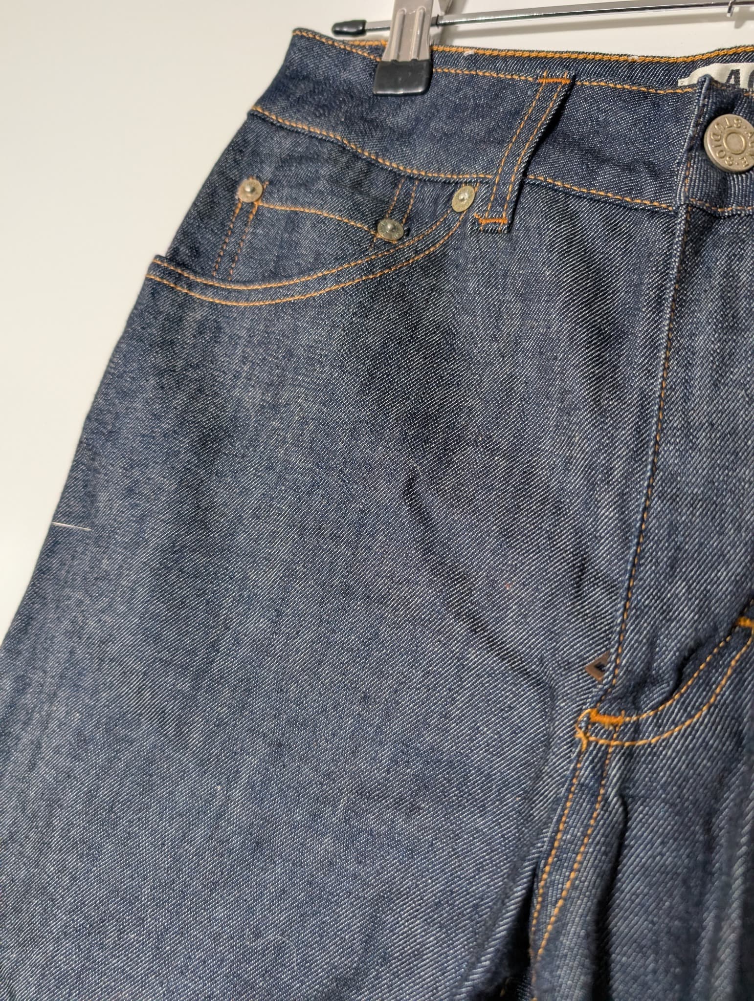 Acne Studios Needle Raw Denim Jeans Dark Indigo 27/32 — photo 2 of 7