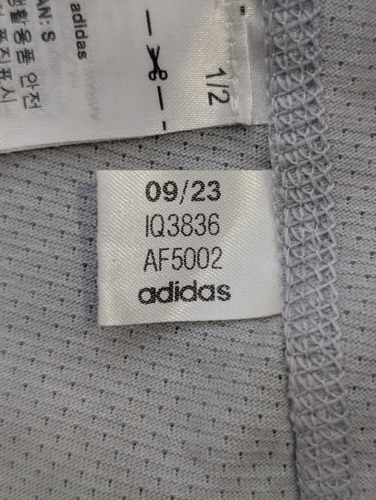 Adidas Own The Run 3-Stripes Tee - Men's Grey Running Shirt Size S — photo 5 of 9