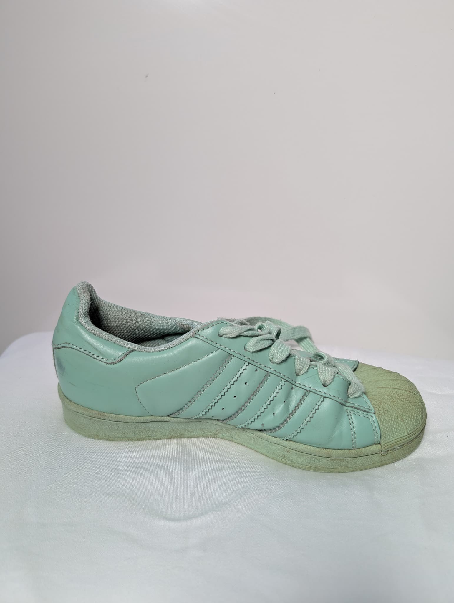Adidas Superstar Pharrell Williams Mint Green US 4 — photo 2 of 9