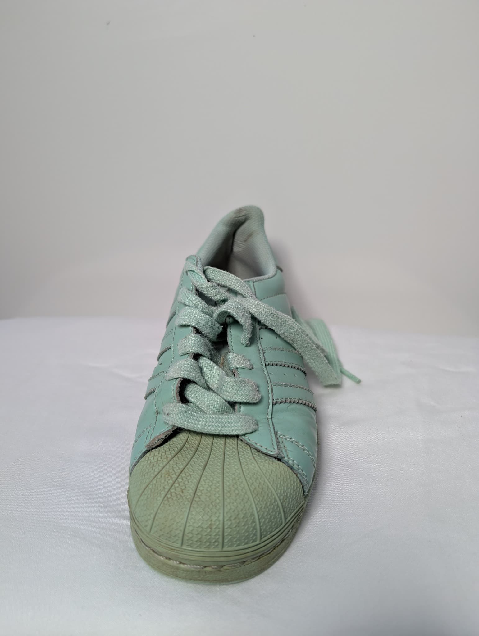 Adidas Superstar Pharrell Williams Mint Green US 4 — photo 3 of 9