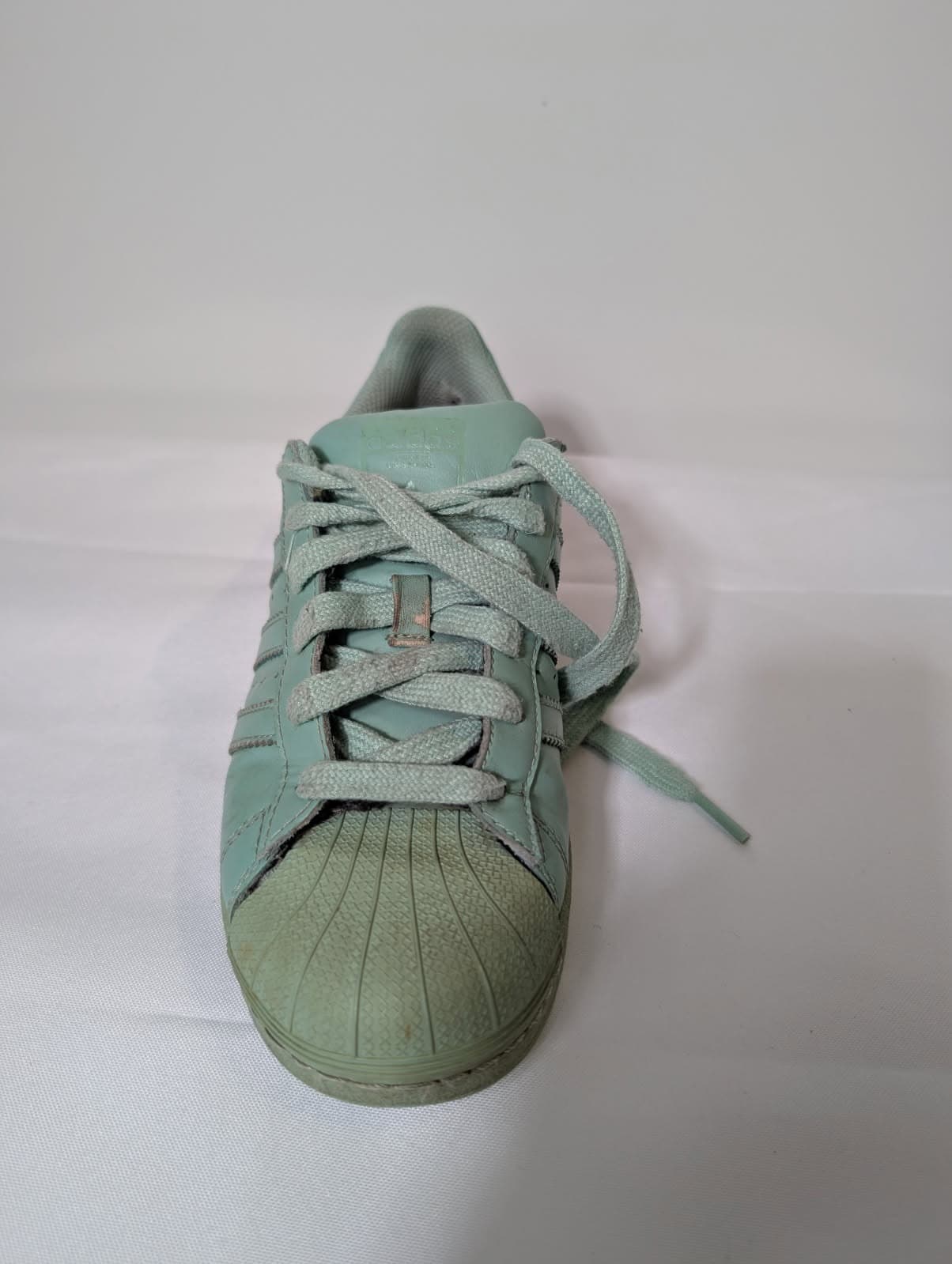 Adidas Superstar Pharrell Williams Sneakers - Mint Green US 4 — photo 6 of 8