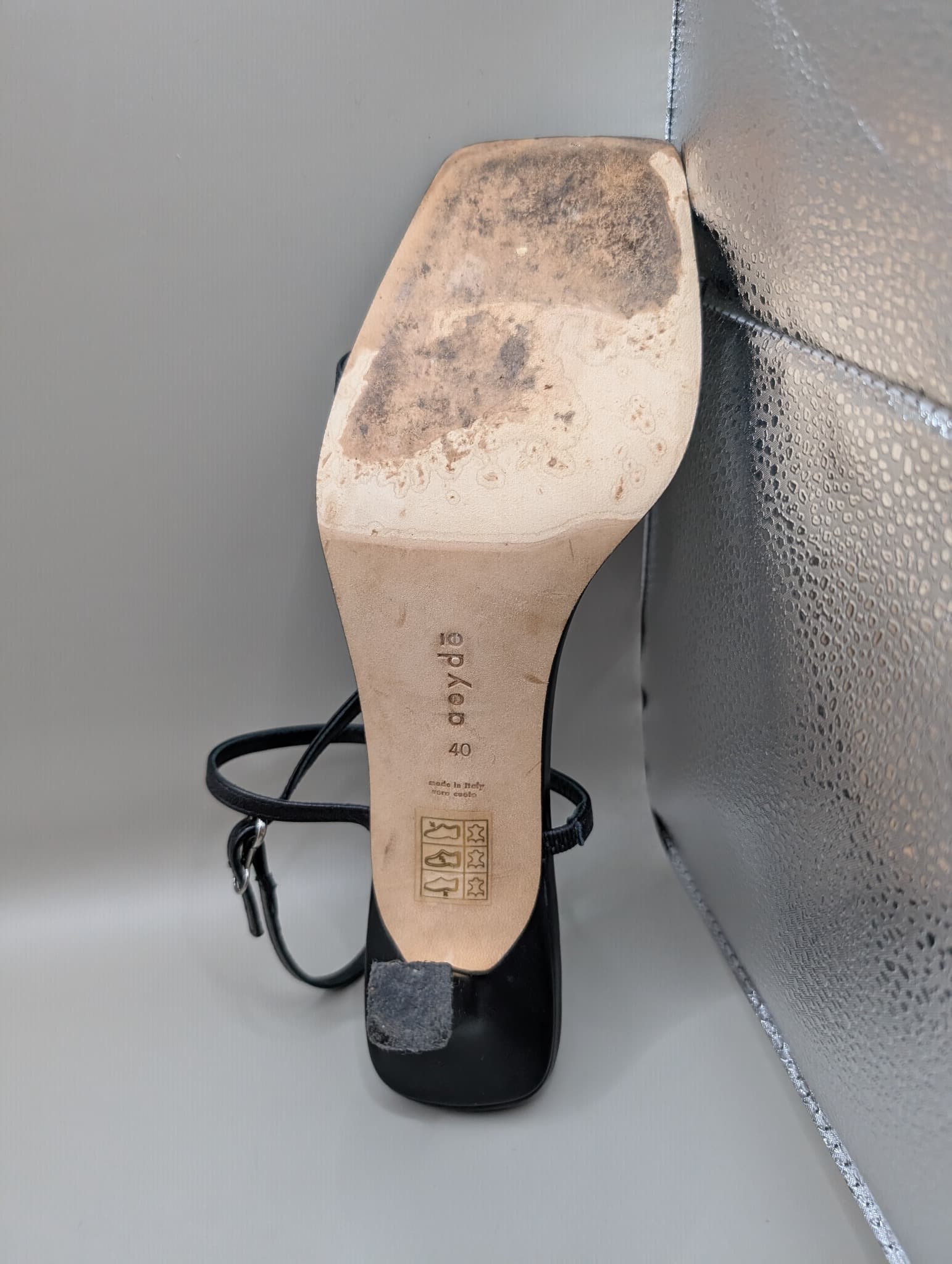 Aeyde Strappy Sandals Black Leather EU 40 — photo 8 of 8