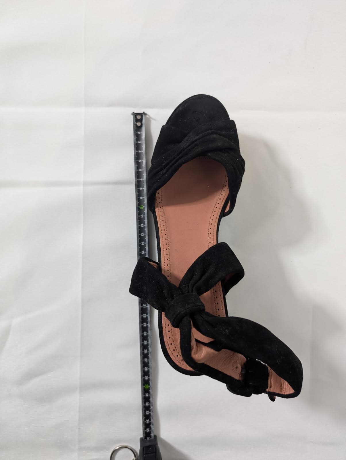 Alaïa Paris Black Suede Platform Wedge Sandals - Size EU 38 — photo 7 of 8