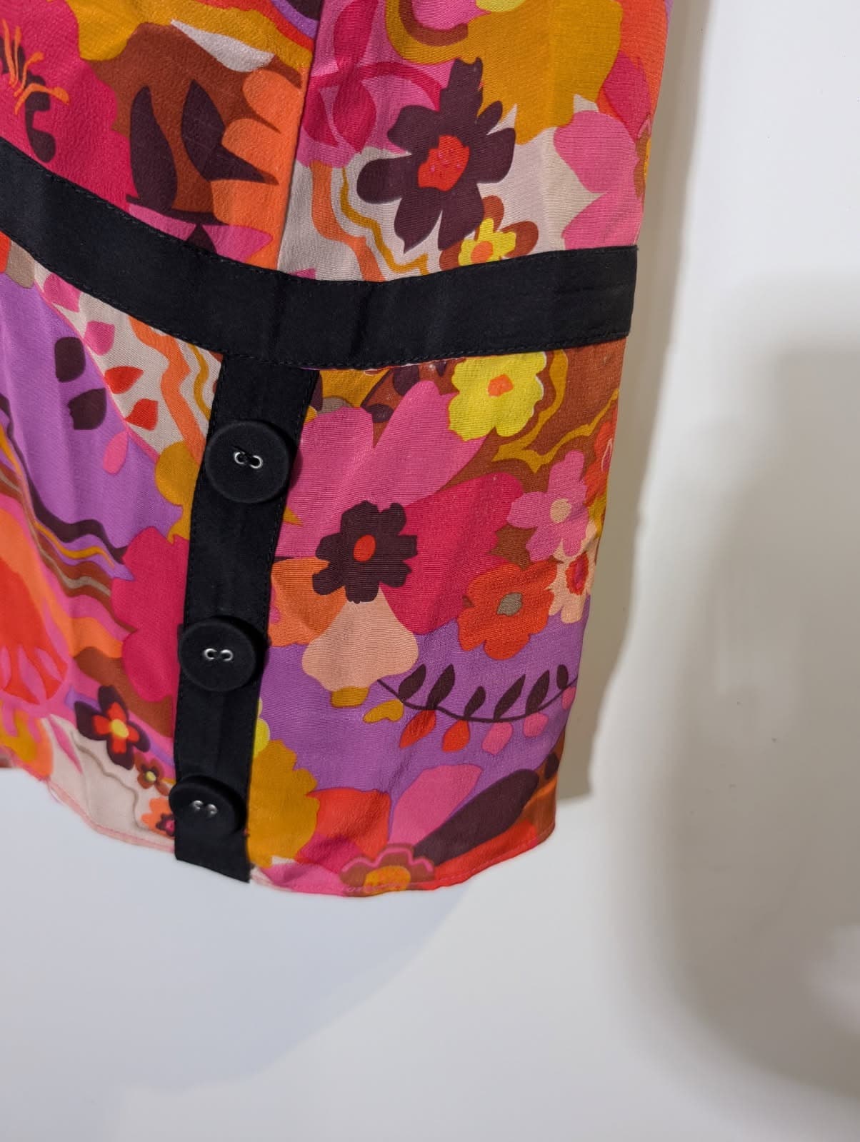 Alannah Hill Silk Floral Dress - Criss-Cross Back Size 8 — photo 5 of 8