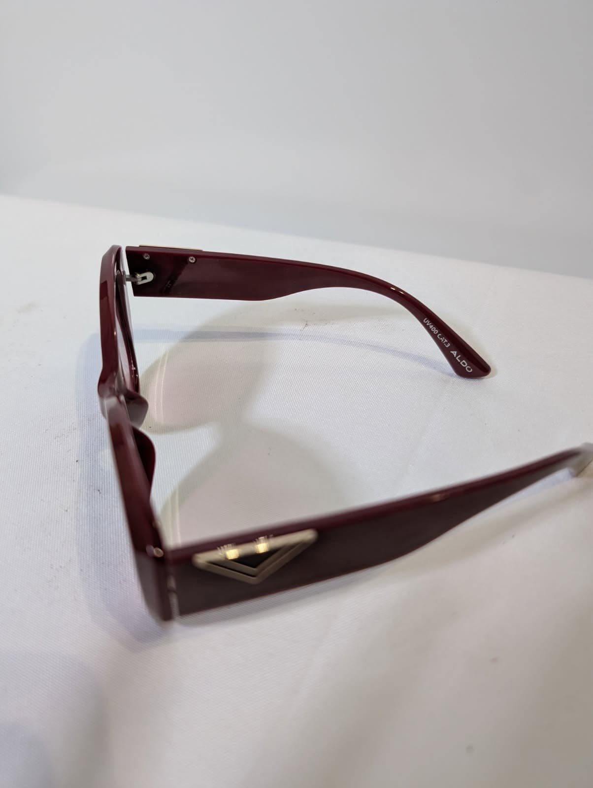 ALDO Cat Eye Sunglasses Burgundy — photo 5 of 5