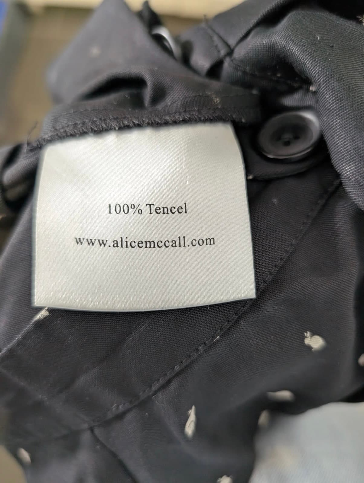 Alice McCall Black Shorts with White Rabbit Print - Size 12 — photo 5 of 8