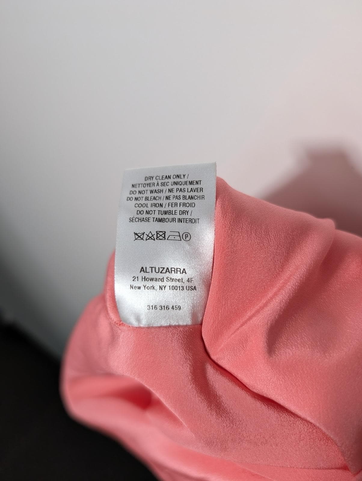Altuzarra Sleeveless Sheath Dress Coral Pink EU 40 — photo 9 of 9