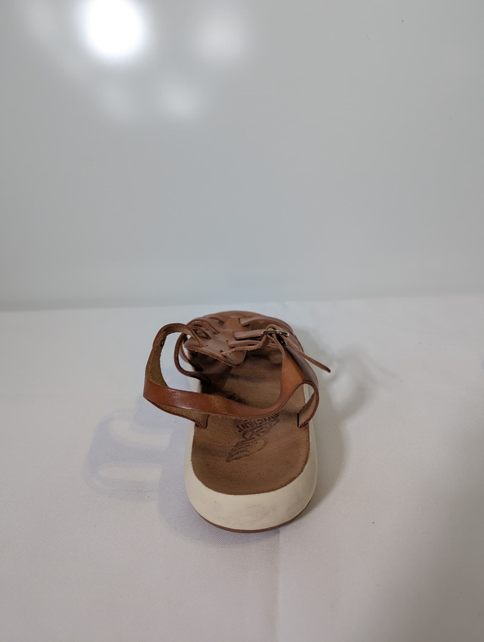Ancient Greek Sandals Gladiator Sandals Brown Leather Size 39 — photo 4 of 8