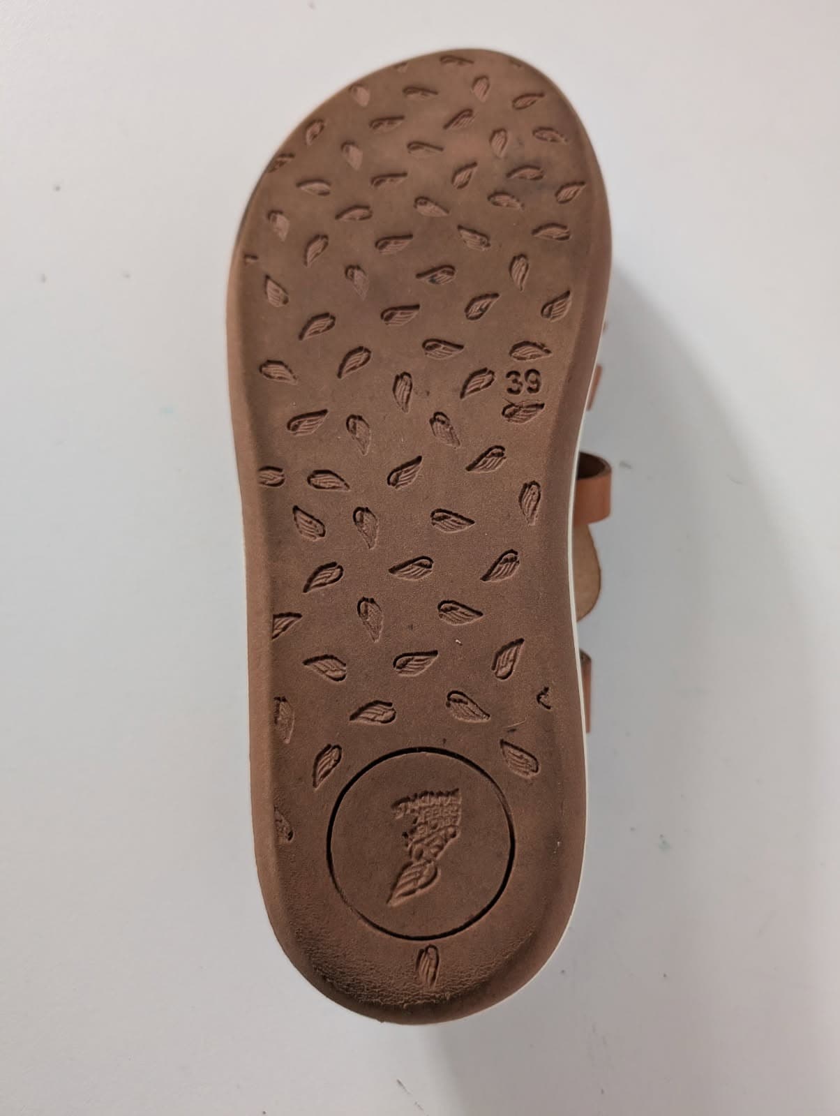 Ancient Greek Sandals - Tan Leather Gladiator Sandals EU 39 — photo 5 of 6