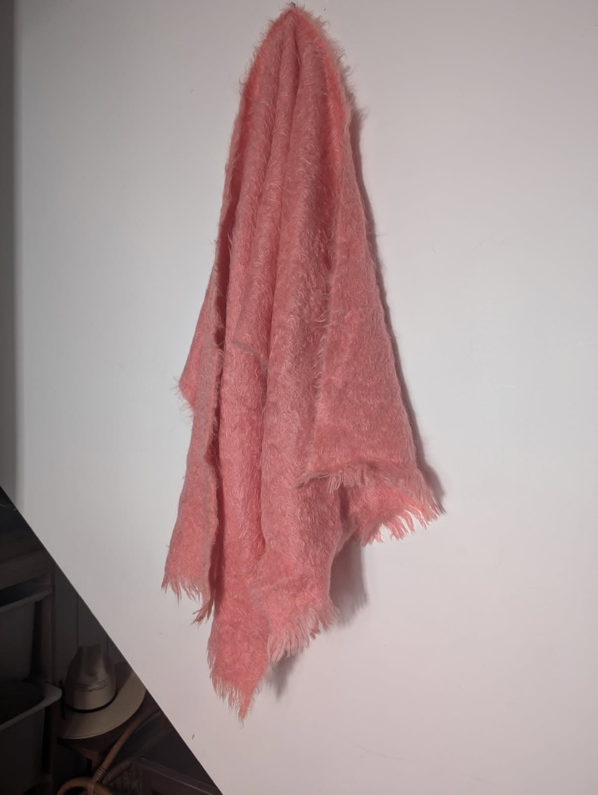 Andrew Stewart Pink Mohair Scarf - Made In Scotland — photo 2 of 6