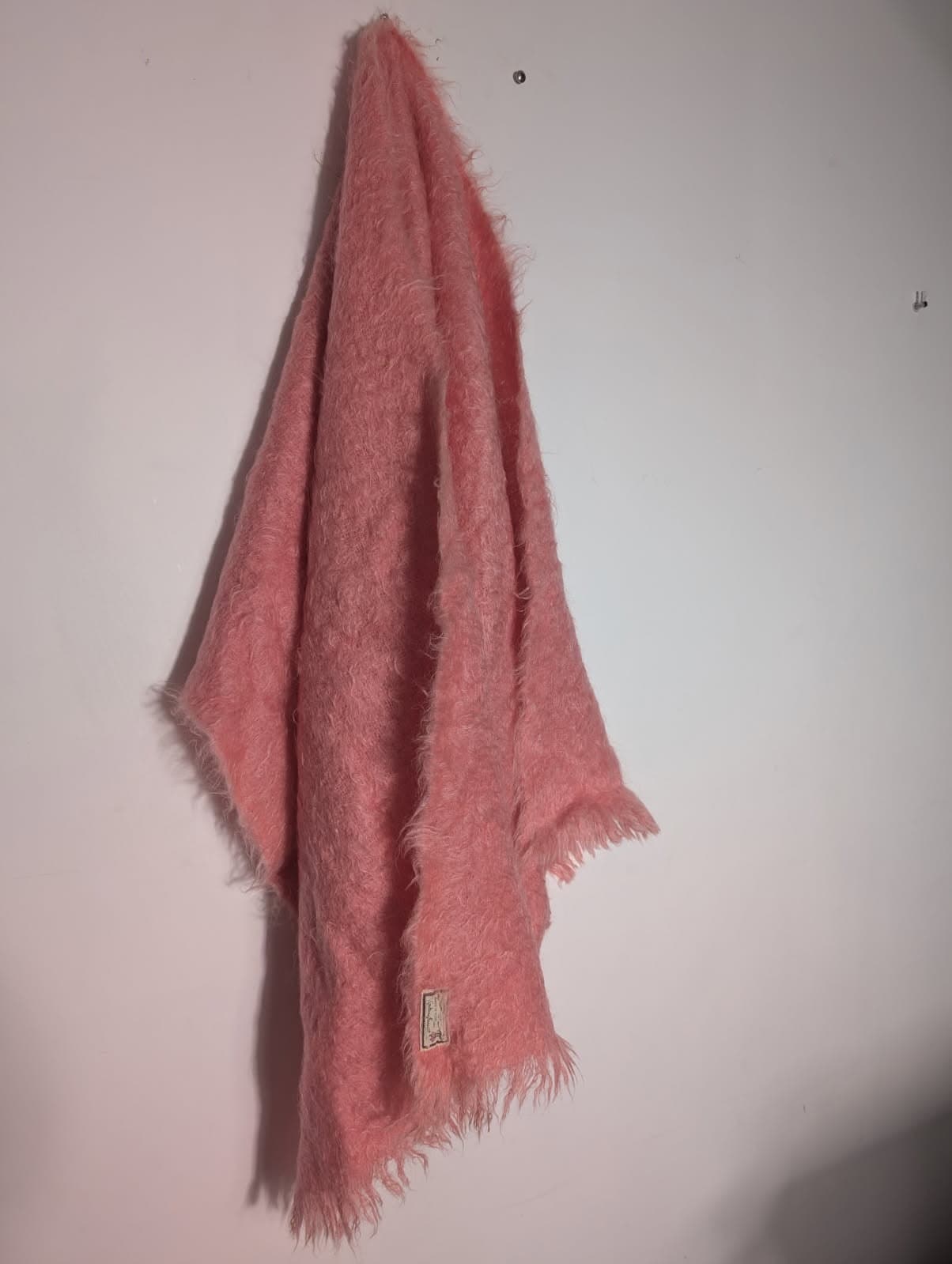 Andrew Stewart Pink Mohair Scarf - Made In Scotland — photo 4 of 6