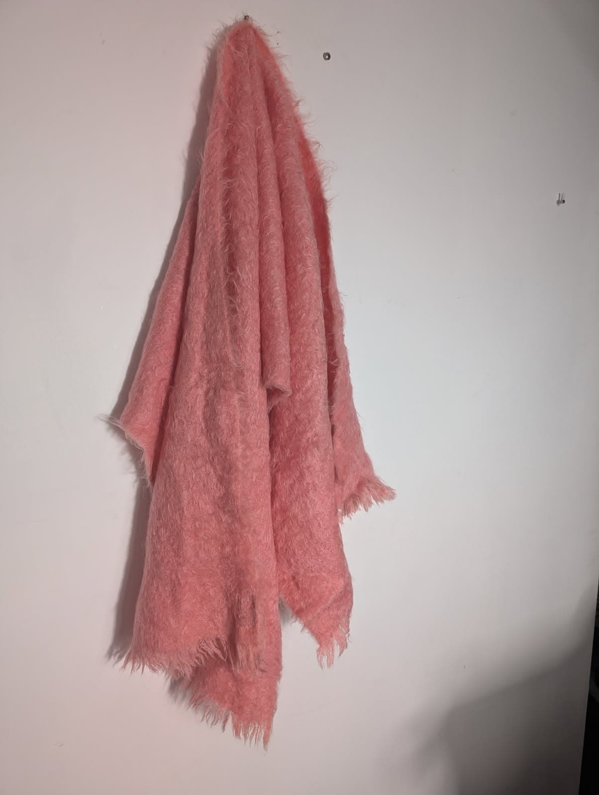 Andrew Stewart Pink Mohair Scarf - Made In Scotland — photo 6 of 6
