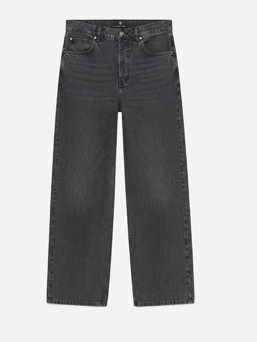 ANINE BING Tyler Jeans Washed Black Size 29 — photo 1 of 8