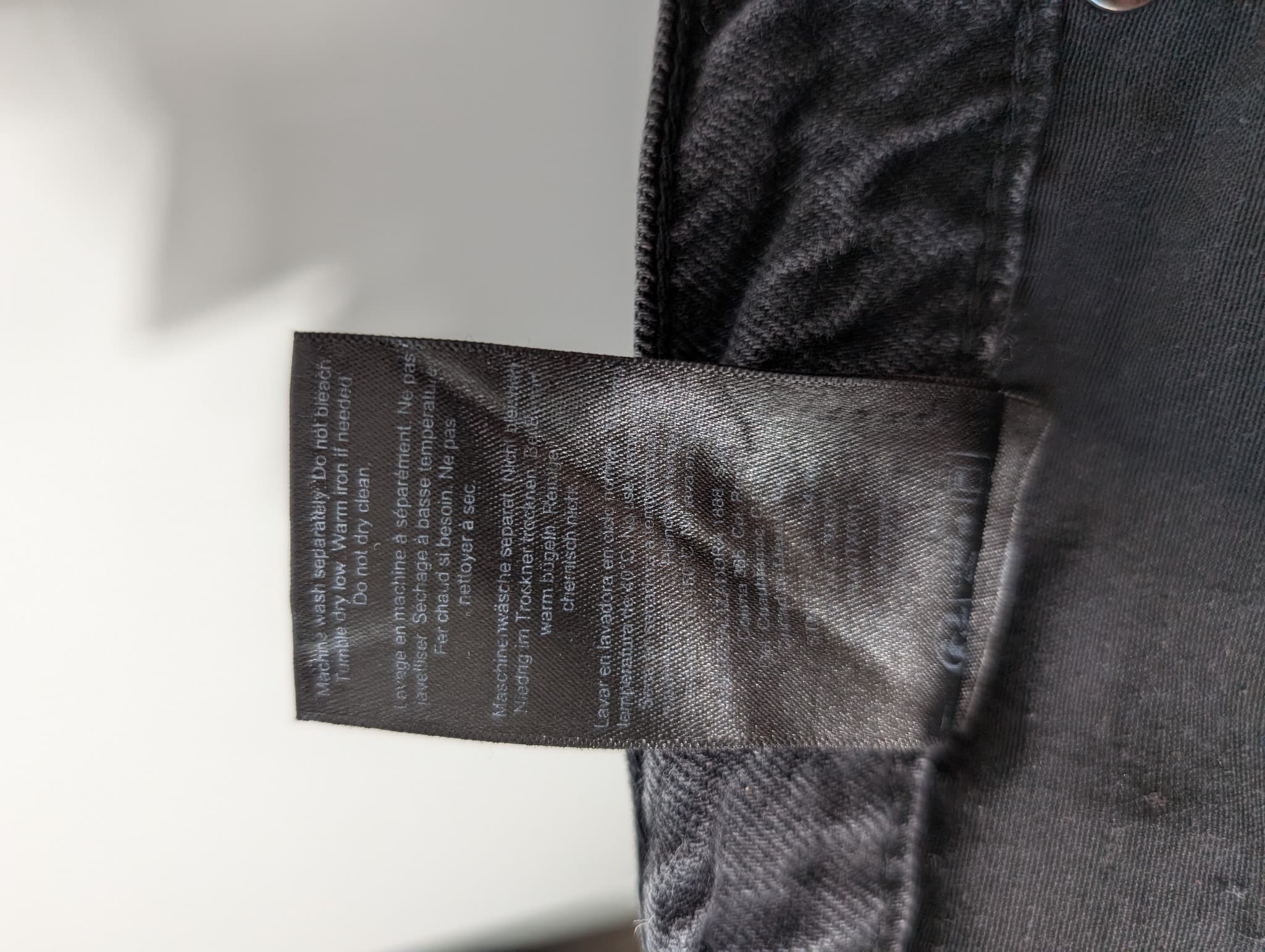 ANINE BING Tyler Jeans Washed Black Size 29 — photo 8 of 8