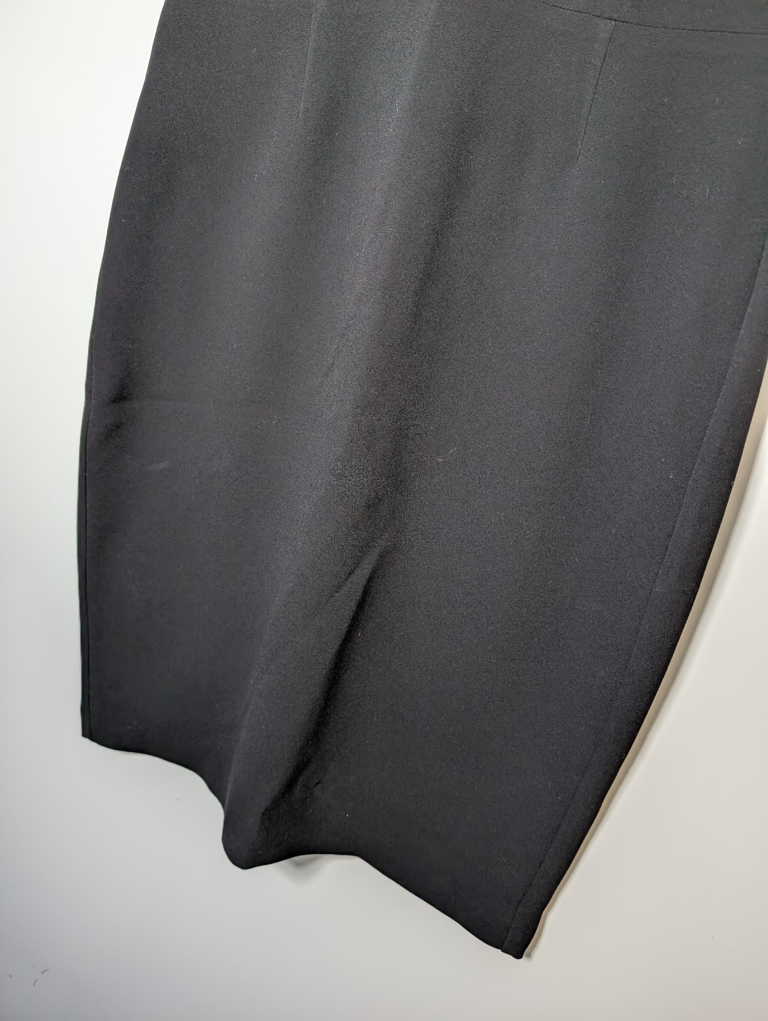 Anthea Crawford Black Lace Overlay Sheath Dress Size 18 — photo 4 of 8