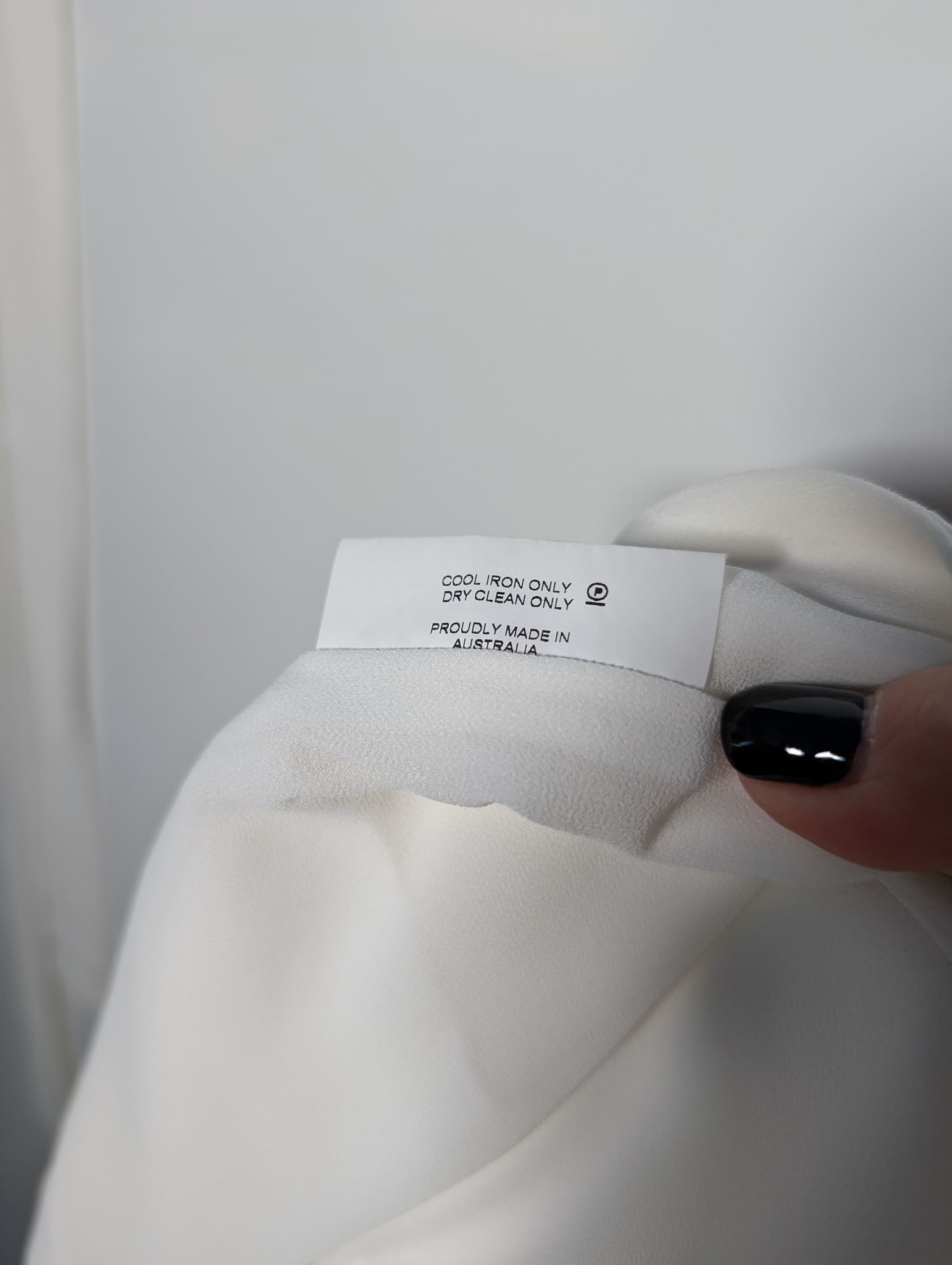 Anthea Crawford Crepe Blazer White Size 16 — photo 7 of 8