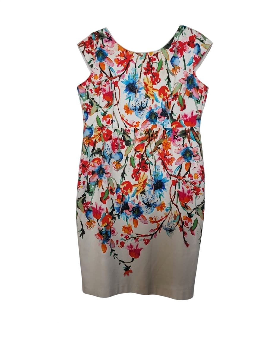 Anthea Crawford Floral Print Pencil Dress - Size 18 — photo 1 of 8